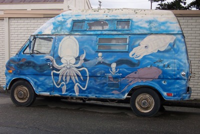 [Click for larger image of the Ford Econoline Van (Albany Waterfront)]