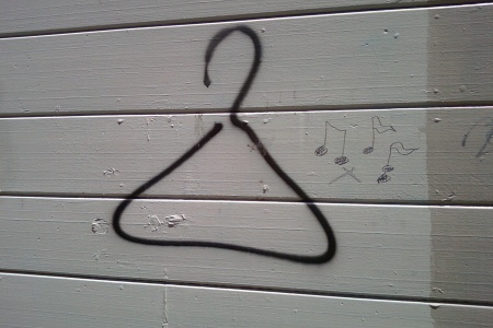 [the most mundane graffiti ever?]