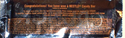[Nestle Crunch wrapper]