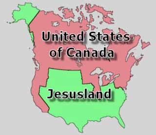 [United States of Canada / Jesusland]