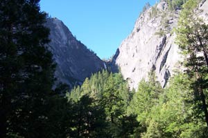 [Vernal Falls 10 miles away]