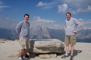 [Jer and Odie on Sentinel Dome]