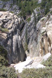 [Crevice at Taft Pt]